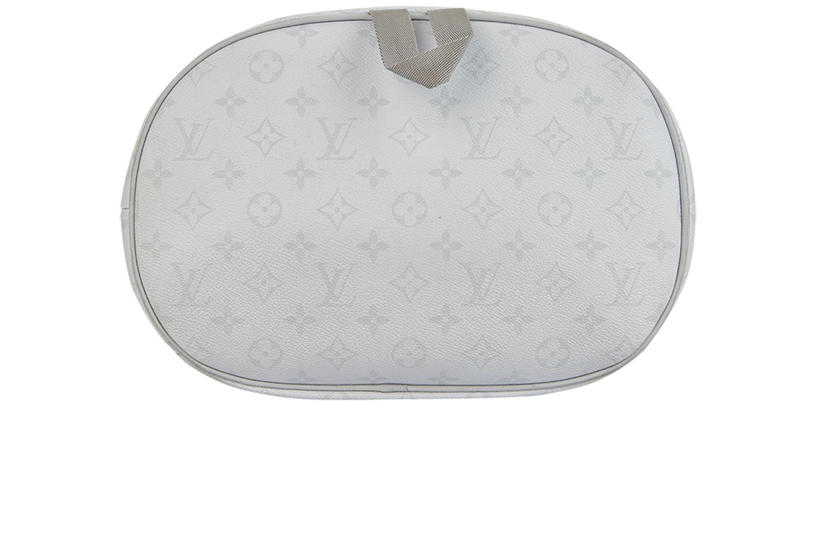 Backpack Chalk Backpack, &pound;1,425, Handbags, Grey, Coated Canvas/Leather, Top view